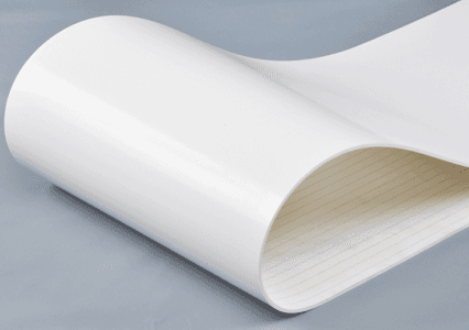 Correia PVC branca 2 mm